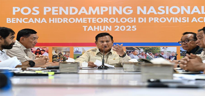 7 Arahan Prabowo Saat Kembali Datangi Lokasi Banjir Aceh