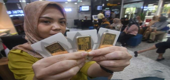 Grafik Harga Emas 24 Karat Antam Terbaru (21 Desember 2025), Naik atau Turun,