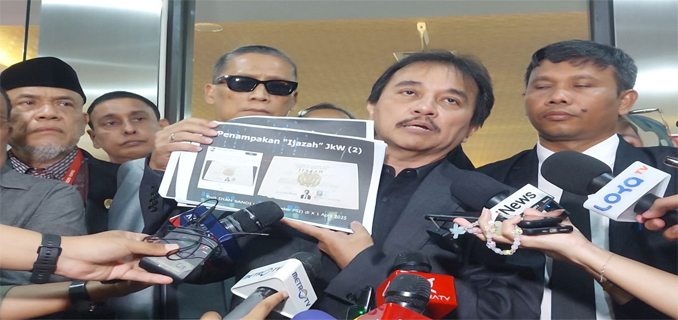 KENA PASAL BERLAPIS KASUS IJAZAH JOKOWI, BEGINI JAWABAN ROY SURYO