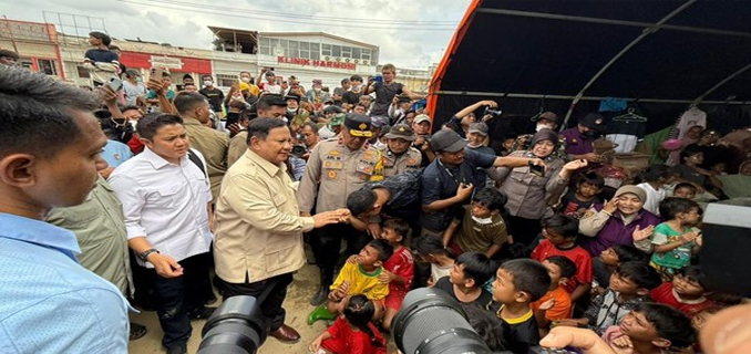 Permintaan Maaf Prabowo di Aceh Tamiang