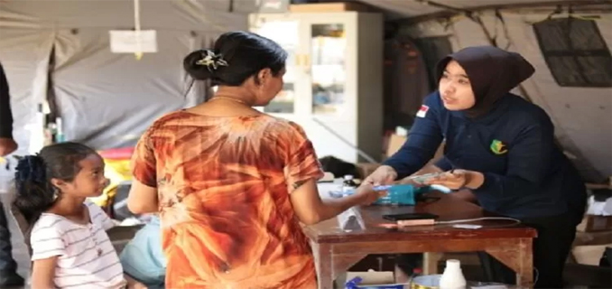 Posko Kesehatan Mobile Senator Darwati A Gani Layani Pijay Hingga Aceh Tamiang